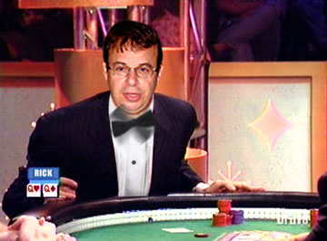 Illustration for article titled Spinning Bow Tie Costs Rick Moranis Celebrity Poker Tournament